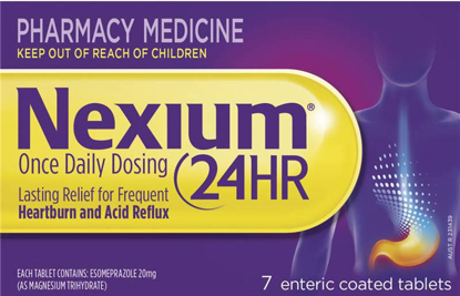 Picture of Nexium 24Hr 20mg Tab 7